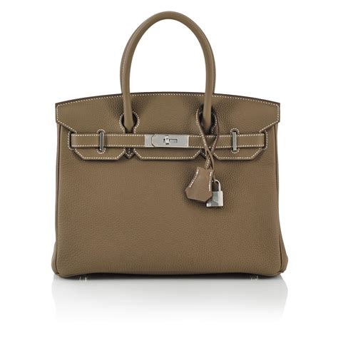 etoupe Birkin 30 togo